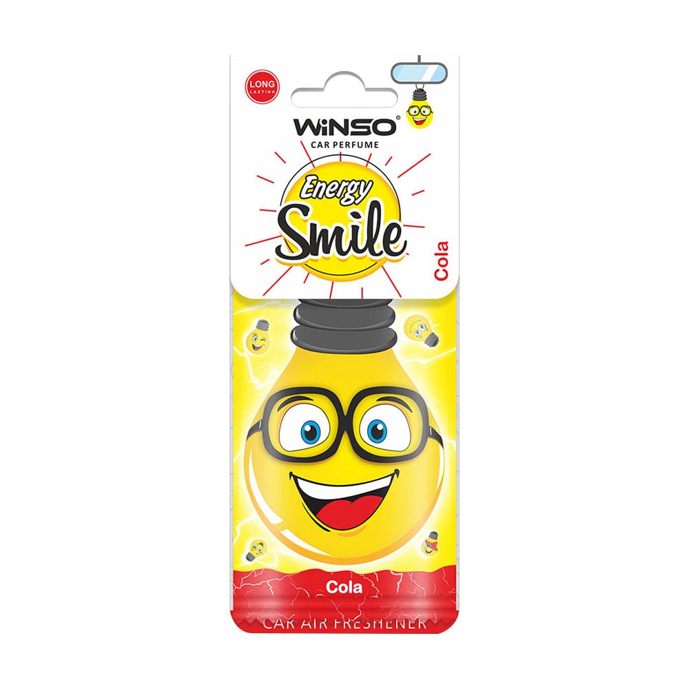 Ароматизатор для авто Winso Energy Smile, Cola, 6 г